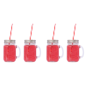 See more information about the 4 Pack of Mason Jars with Lids